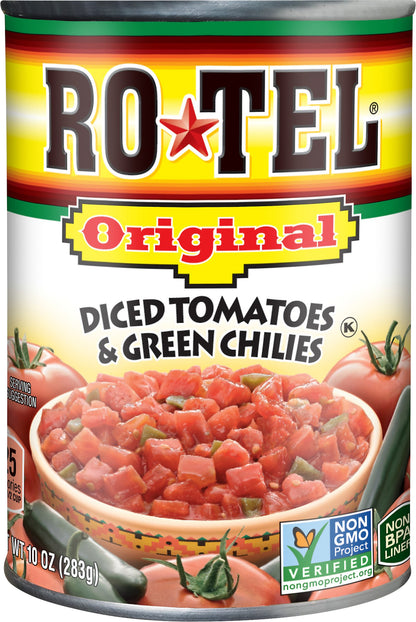 RO-TEL Original Diced Tomatoes & Green Chilies 10 oz