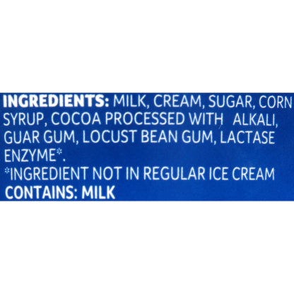 Lactaid® Chocolate 100% Lactose Free Ice Cream 1 qt. Tub