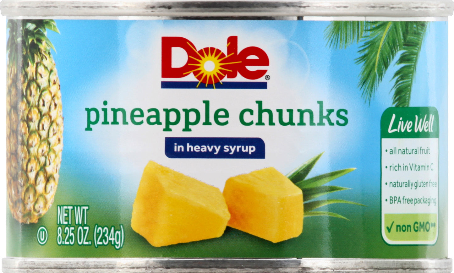 Dole Pineapple 8.25 oz