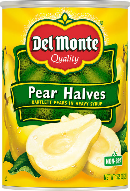 Del Monte Pear Halves 15.25 oz Can