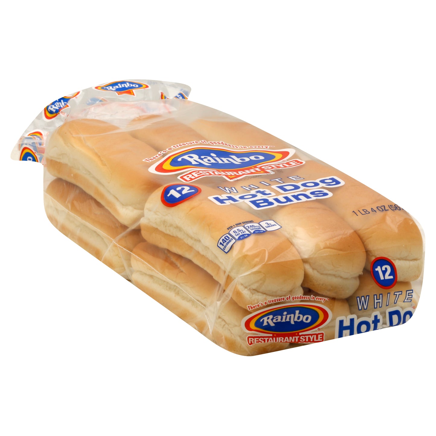 Rainbo Hot Dog Buns 12 ea