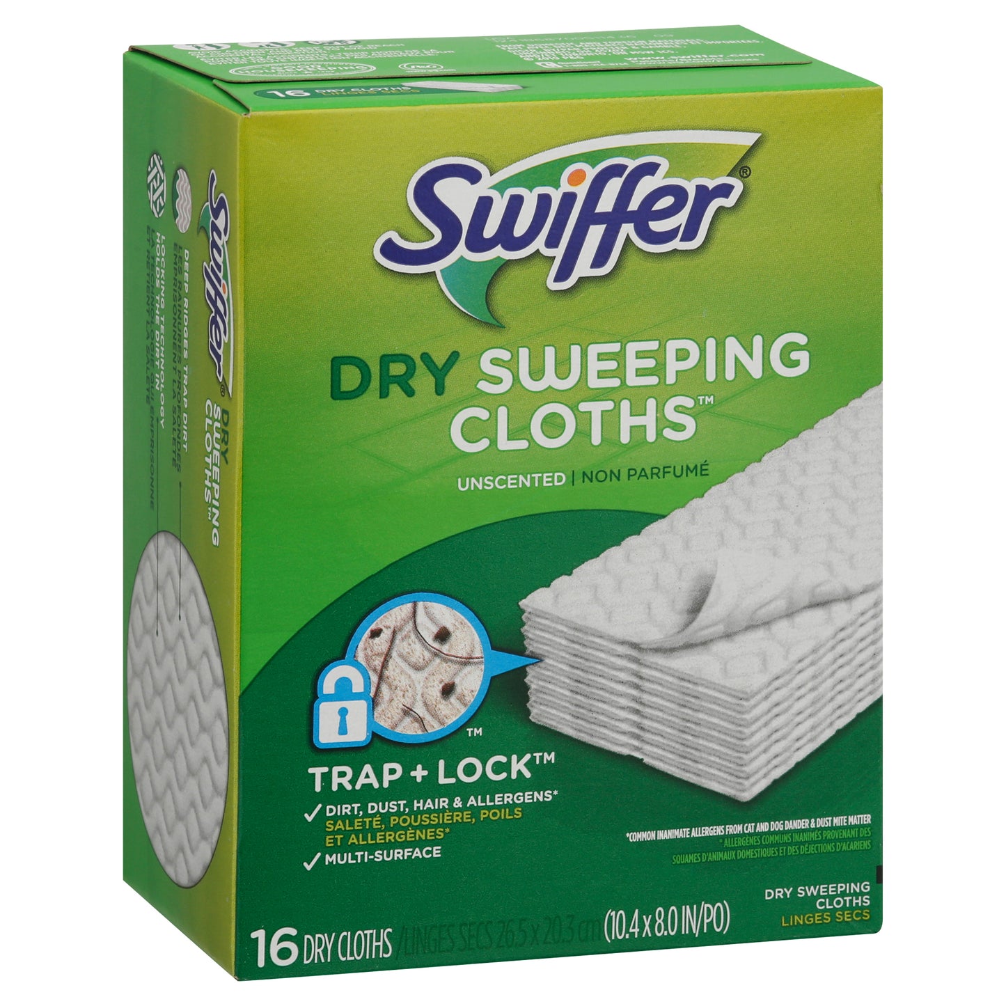 Swiffer Unscented Dry Sweeping Cloths 16 ea