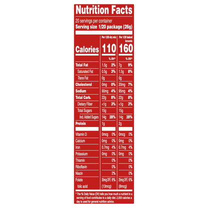 Duncan Hines Family Size Chewy Fudge Brownie Mix 18.3 oz