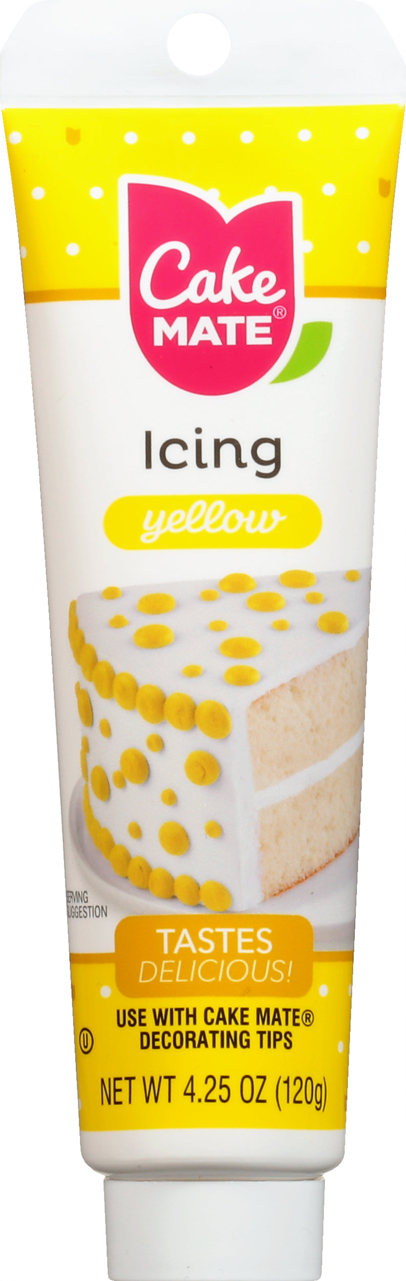 Cake Mate Yellow Icing 4.25 oz