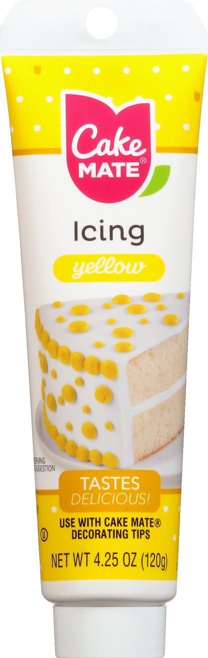 Cake Mate Yellow Icing 4.25 oz