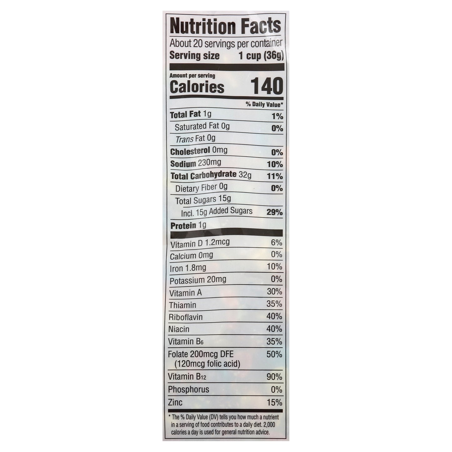 Malt O Meal Family Size Gluten Free Fruity Dyno-Bites Cereal 25 oz