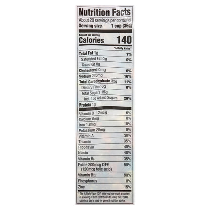 Malt O Meal Family Size Gluten Free Fruity Dyno-Bites Cereal 25 oz