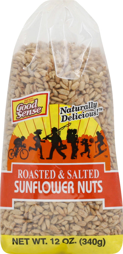Good Sense Roasted & Salted Sunflower Nuts 12 oz