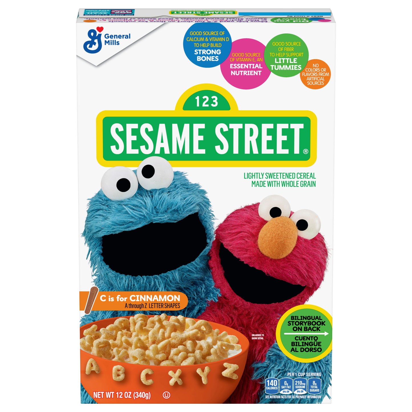 Sesame Street Sesame Street Cinnamon Cereal 12 oz