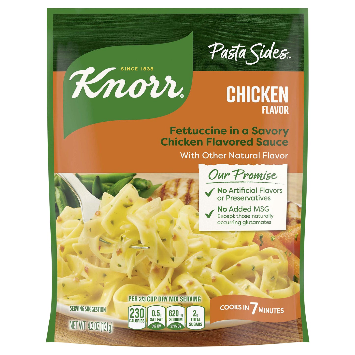 Knorr Chicken Flavor Pasta Sides 4.3 oz