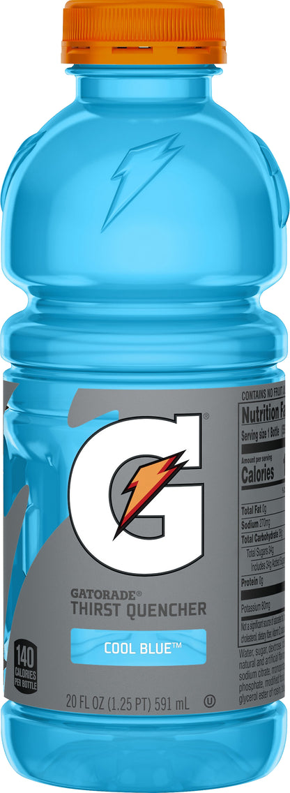 Gatorade Cool Blue Thirst Quencher 20 oz