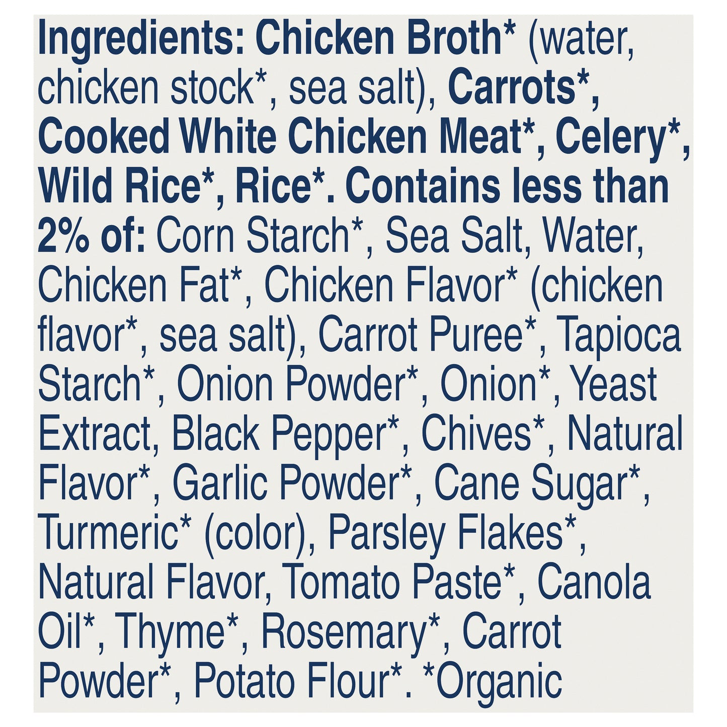Progresso Organic, Chicken and Wild Rice Soup, 14 oz