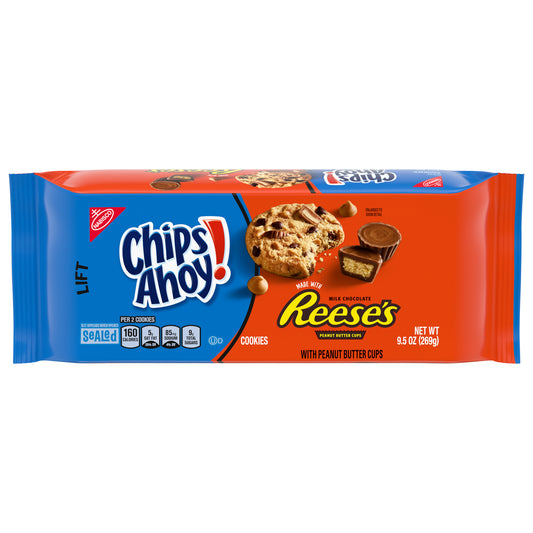 Chips Ahoy! Reese Peanut Butter Cups 9.5 Oz