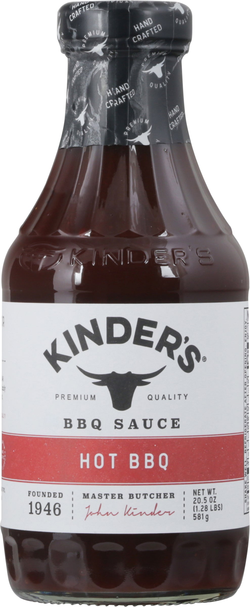 Kinder's Hot BBQ BBQ Sauce 20.5 oz