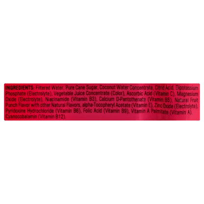 Body Armor Fruit Punch Super Drink 16 oz