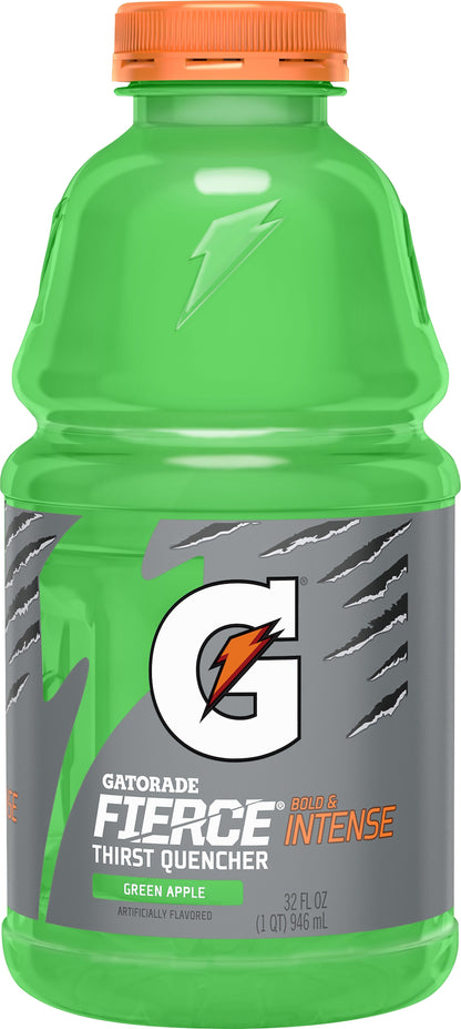 Gatorade Fierce Green Apple Thirst Quencher 32 oz