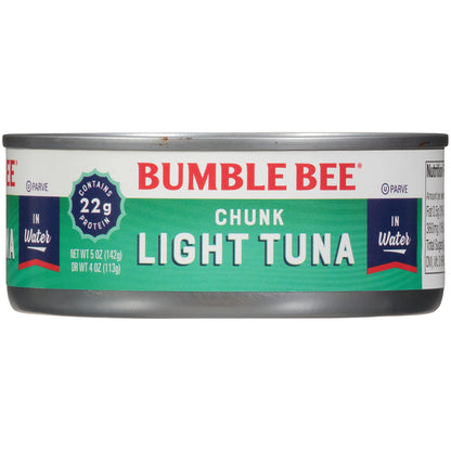 Bumble Bee® Chunk Light Tuna in Water 5 oz. Can