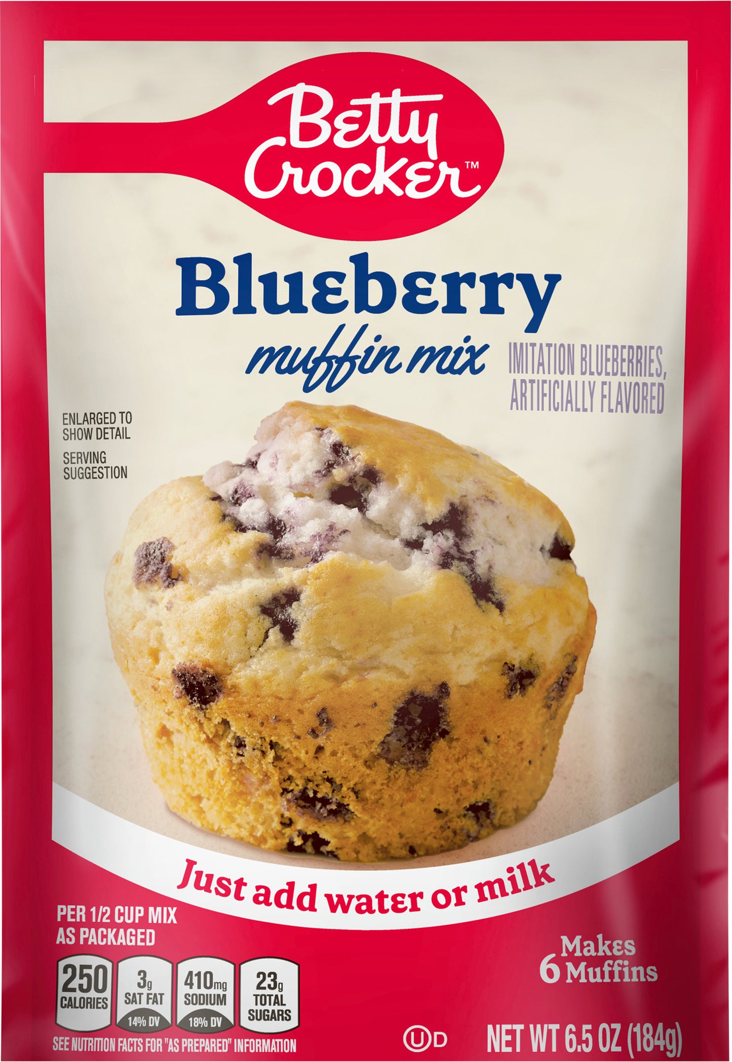 Betty Crocker Ready to Bake Blueberry Muffin Mix, 6.5 oz