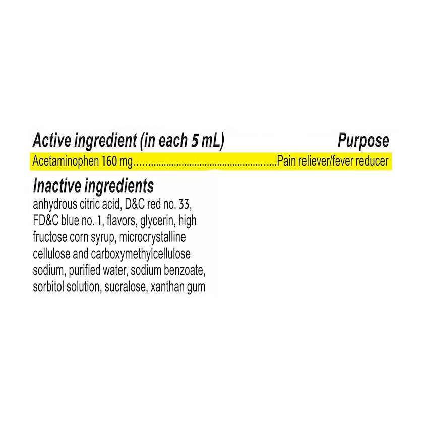 Infants' Tylenol Acetaminophen Liquid Medicine, Grape, 1 fl. oz