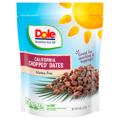 Dole® California Chopped Dates 8 oz. Pouch