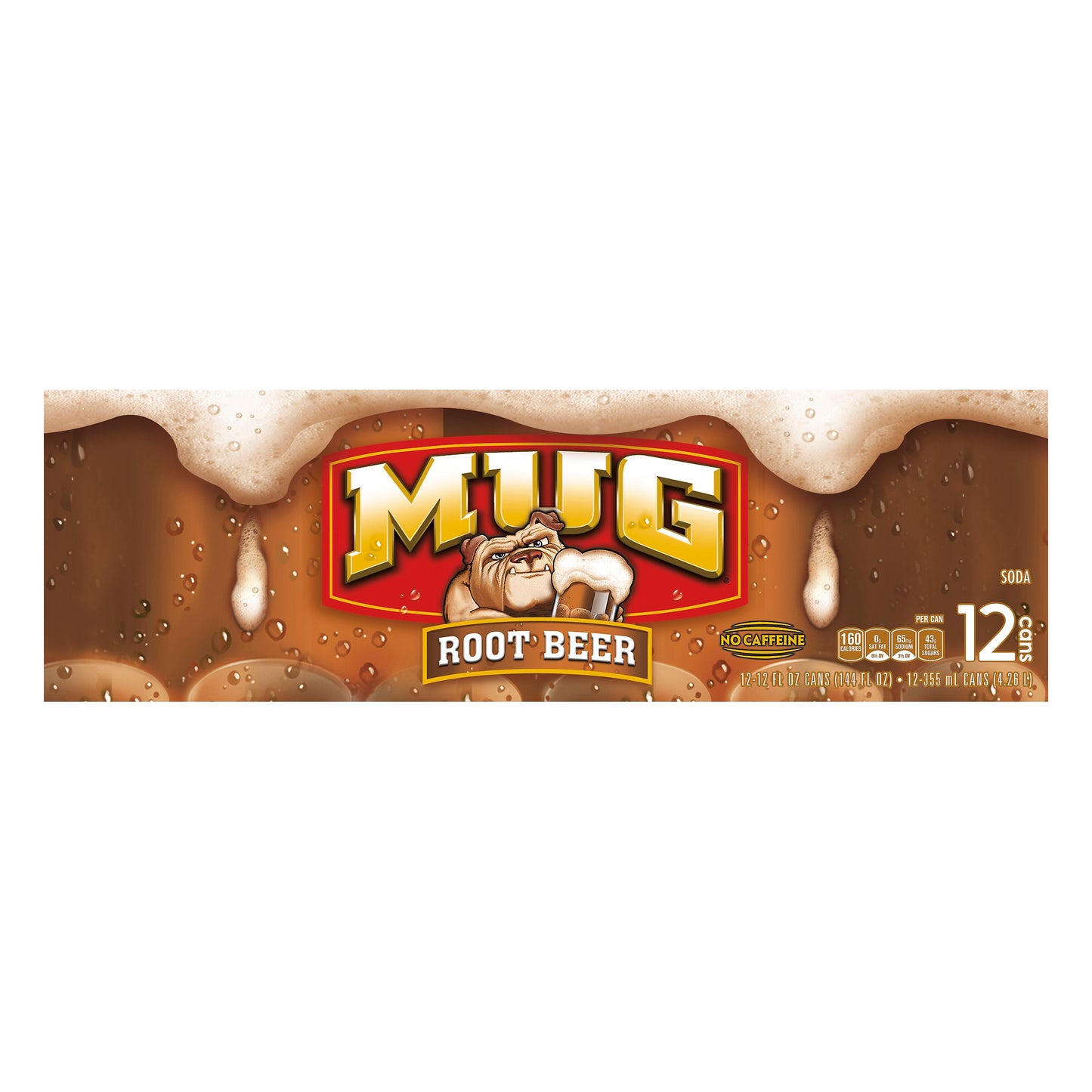 Mug 12 Pack Root Beer Soda 12 ea