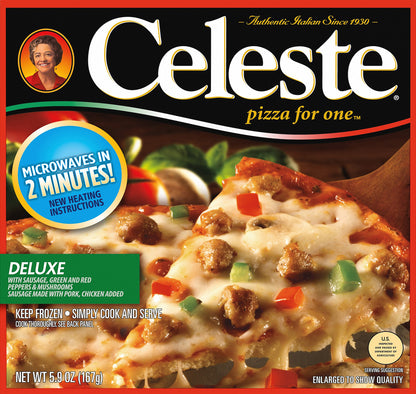 Celeste Deluxe Pizza 5.9 oz