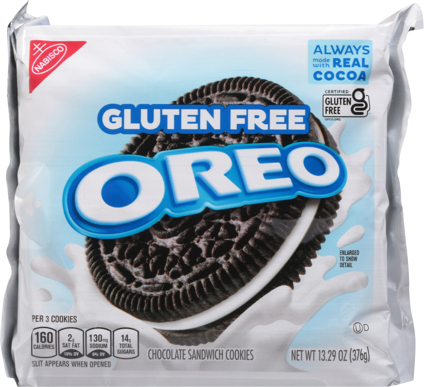 Oreo Gluten Free Chocolate Sandwich Cookies 13.29 oz