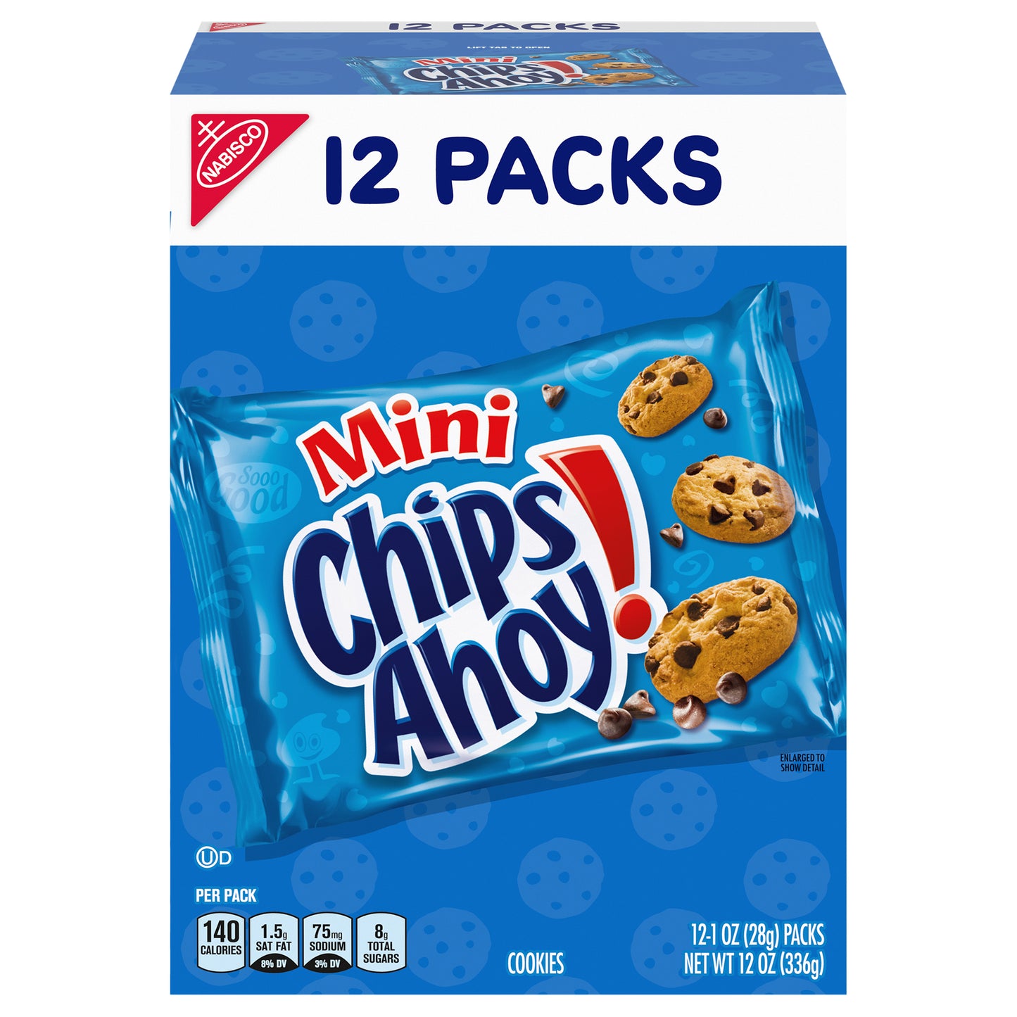 Nabisco Chips Ahoy! Mini Chocolate Chip Cookies 12-1 oz. Packs