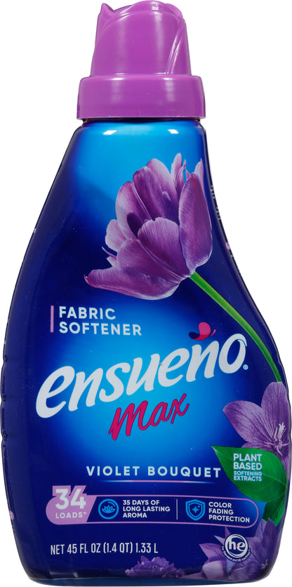 Ensueno Max Violet Bouquet Fabric Softener 45 fl oz