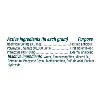 Neosporin + Pain Relief Dual Action First Aid Antibiotic Cream,.5 oz
