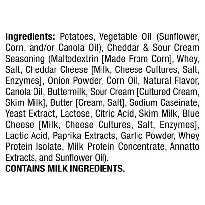 Cheddar And Sour Cream Potato Chips