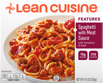 Lean Cuisine Features Spaghetti with Meat Sauce 11.5 oz