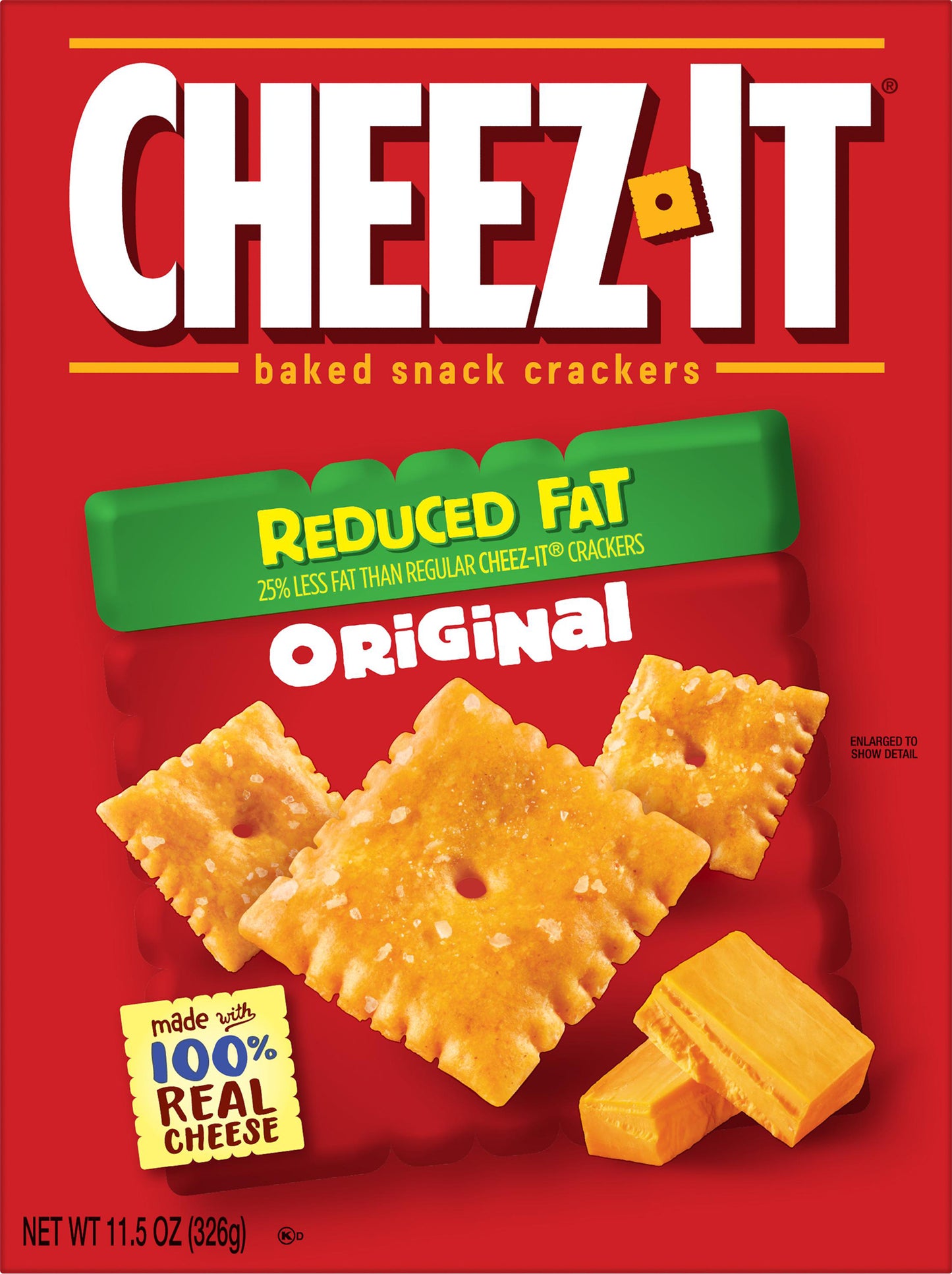 Cheez-It Reduced Fat Original Baked Snack Crackers 11.5 oz
