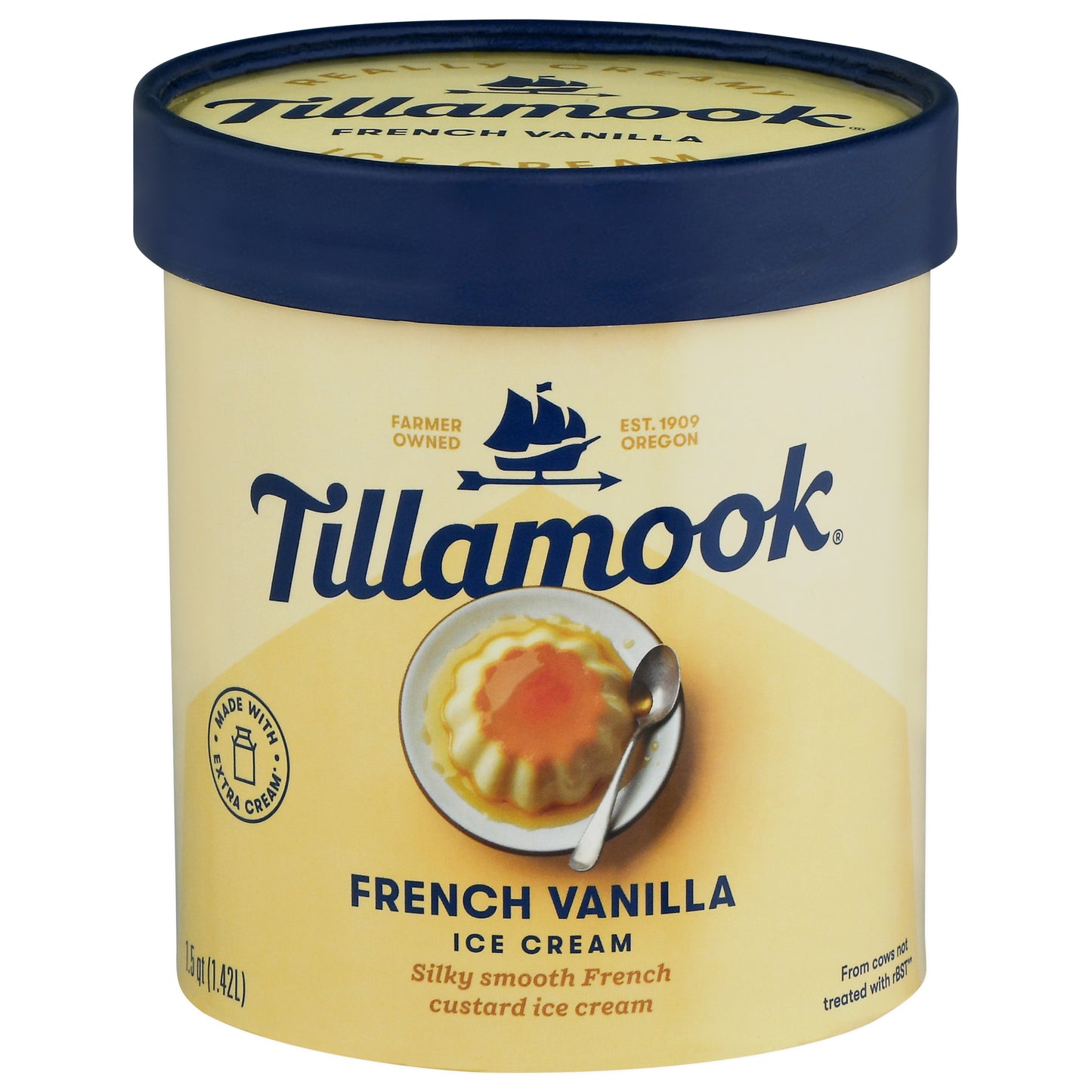 Tillamook French Vanilla Ice Cream 1.5 qt