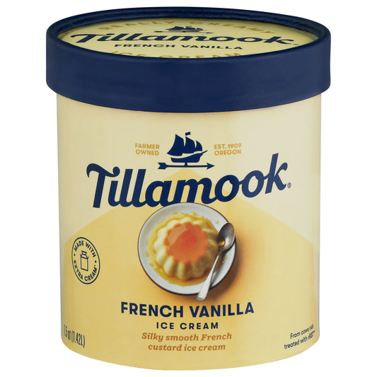 Tillamook French Vanilla Ice Cream 1.5 qt
