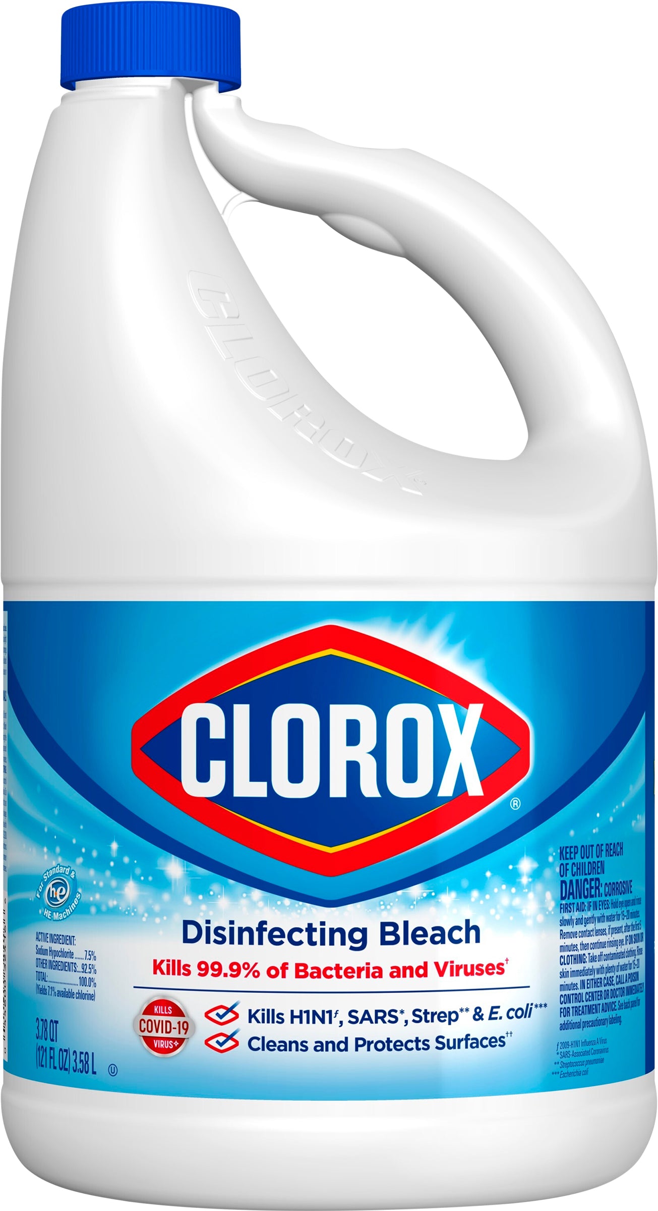 Clorox Disinfecting Bleach 3.78 qt