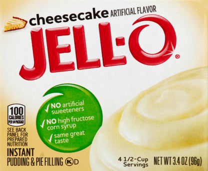 JELL-O Pudding & Pie Filling 3.4 oz