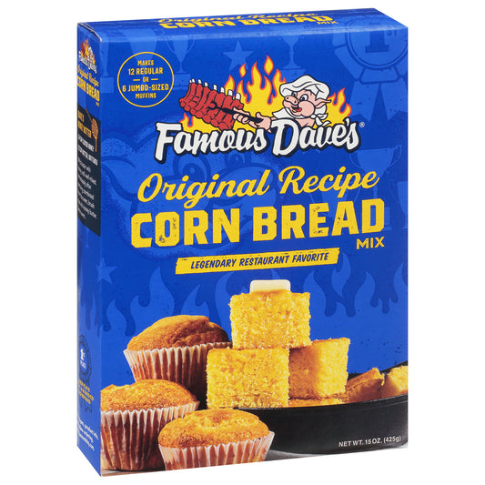 Famous Dave's Original Recipe Corn Bread Mix 15 oz