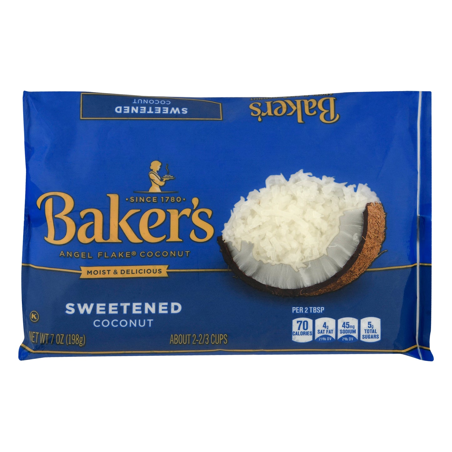 Bakers Sweetened Angel Flake Coconut 7 oz