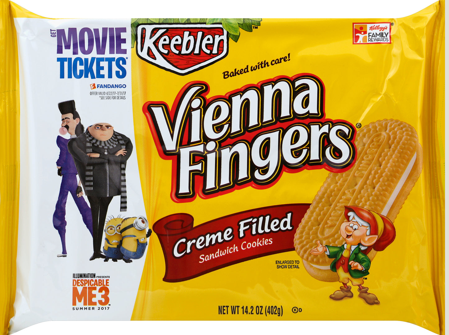 Keebler Vienna Fingers Sandwich Cookies 14.2 oz