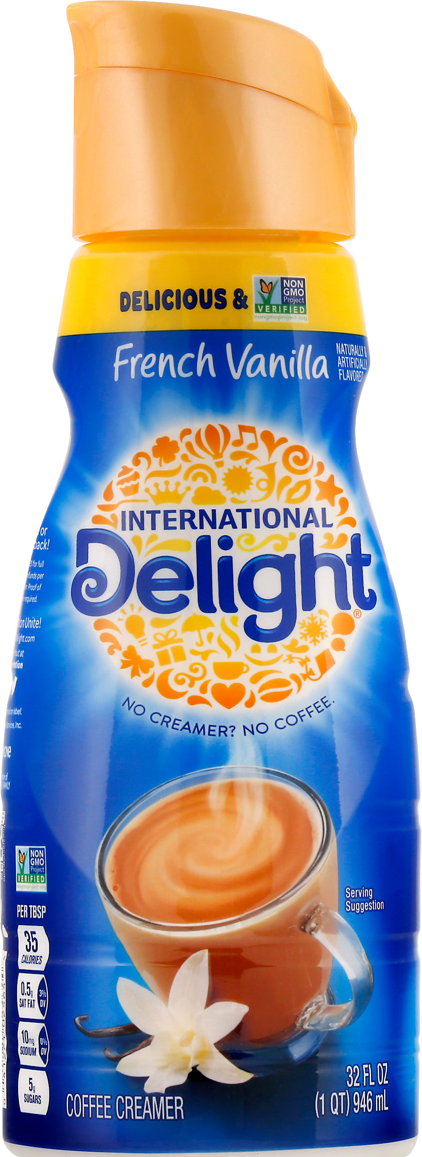 International Delight French Vanilla Coffee Creamer 32 oz