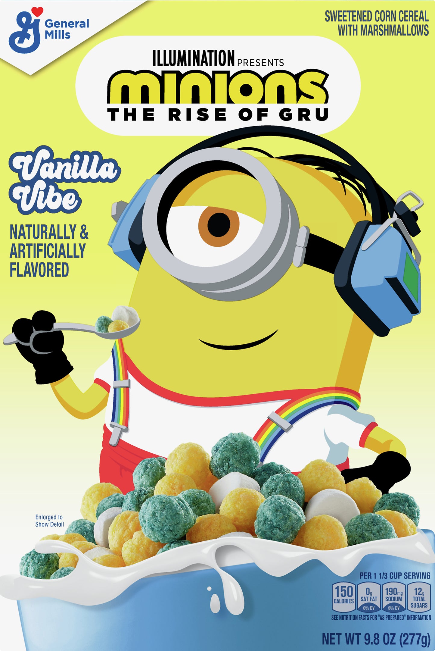 Minions Minions Vanilla Vibe Cereal 9.8 oz