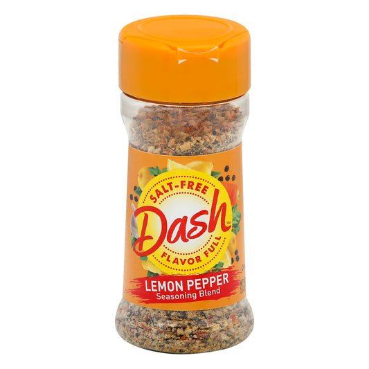 Dash Salt-Free Lemon Pepper Seasoning Blend 2.5 oz
