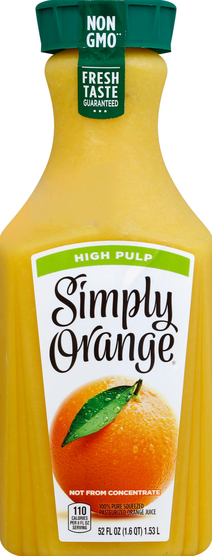 Simply Orange Orange Juice 52 oz