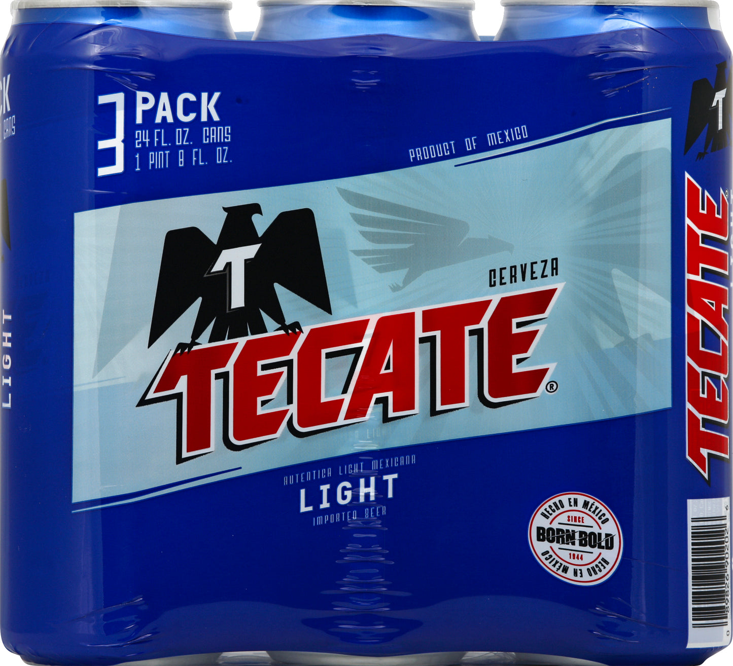 Tecate Beer 3 ea