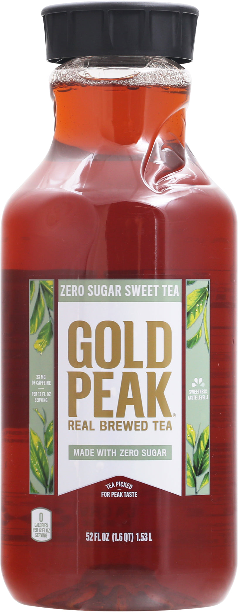 Gold Peak Zero Sugar Sweet Tea Real Brewed Tea 52 fl oz