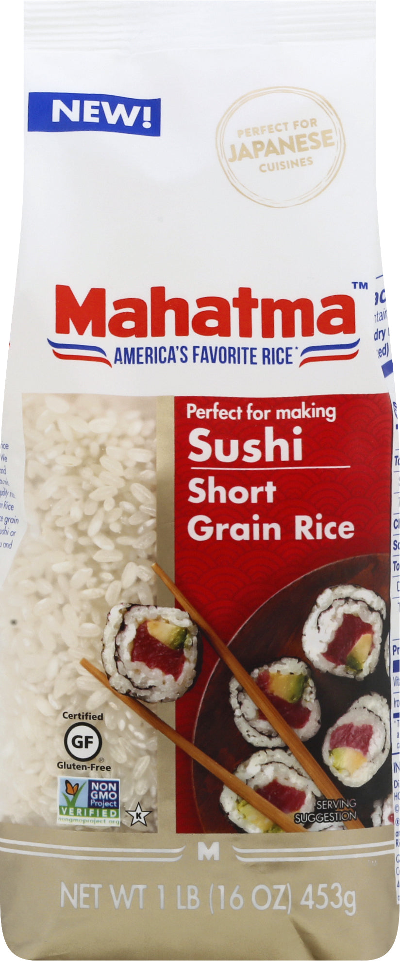 Mahatma Short Grain Rice 1 lb