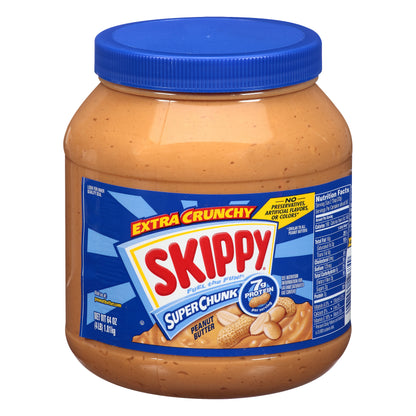 Skippy® Super Chunk® Extra Crunchy Peanut Butter 64 oz. Jar
