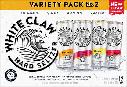 White Claw Hard Seltzer Variety Pack No.2 12pk