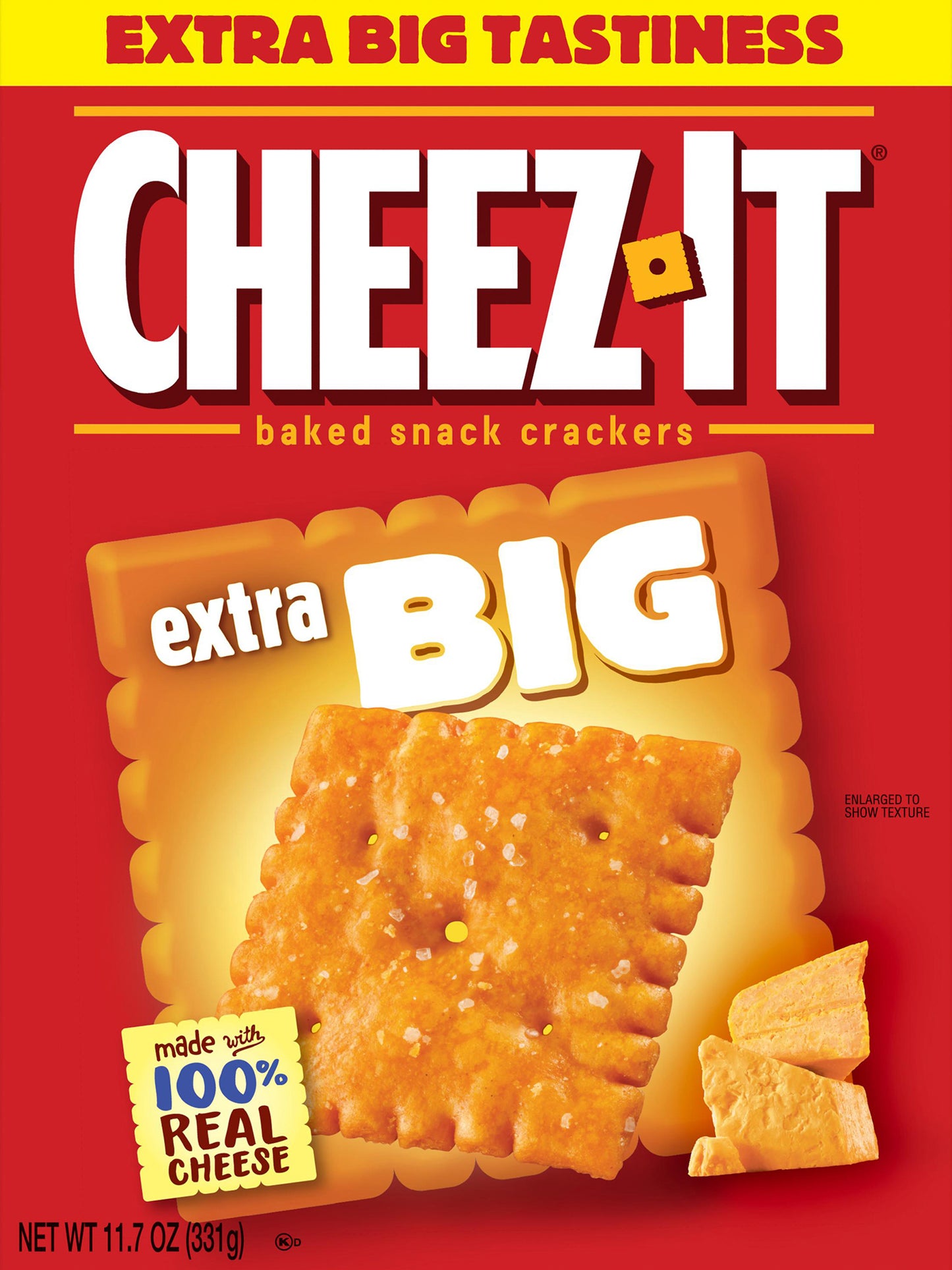 Cheez-It Extra Big Baked Snack Crackers 11.7 oz